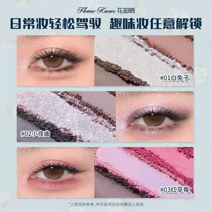 Flower knows bunny gardan eyebrow pallate