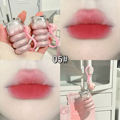 JOJO DAIRY pink bear velvet matte lip mud