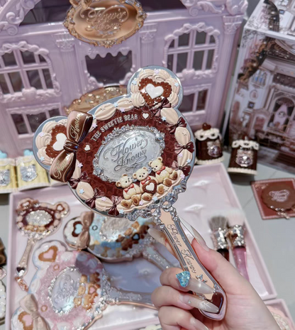 Flower knows sweetheart Bear series hand mirror