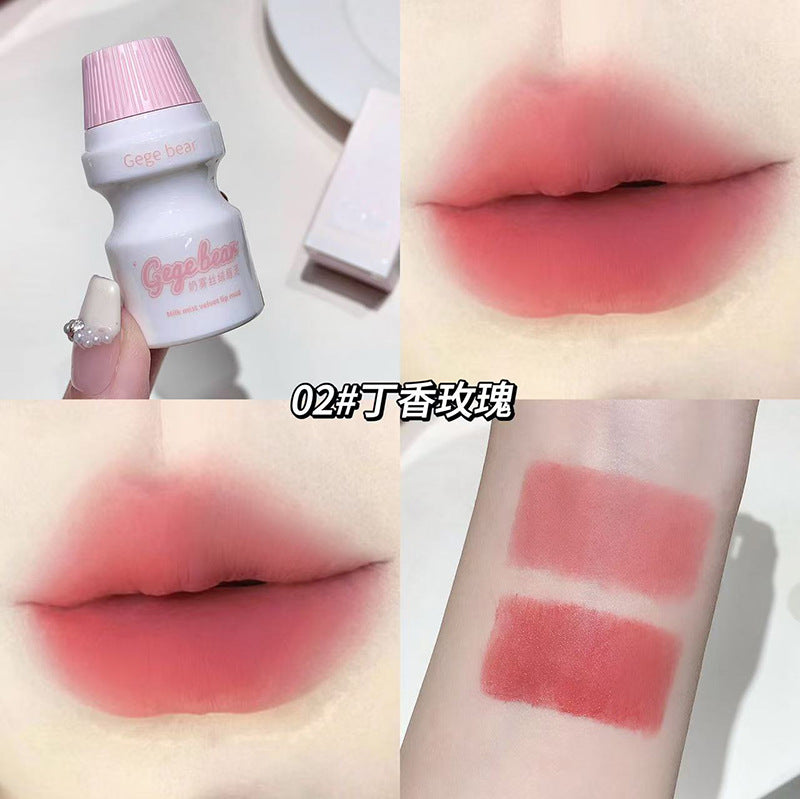 Gege bear milky velvet lip mud