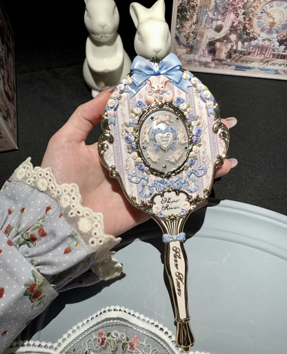 Flower knows bunny gardan mirror