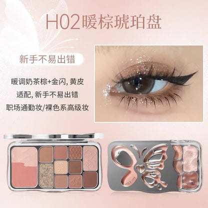 HOLDLIVE Misty Butterfly 12 color eyeshadow palette