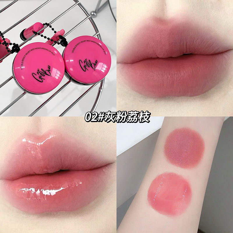 Gege bear Doul-Effect velvet matte lip mud