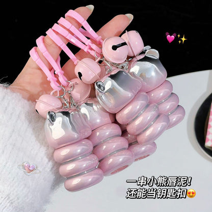 JOJO DAIRY pink bear velvet matte lip mud