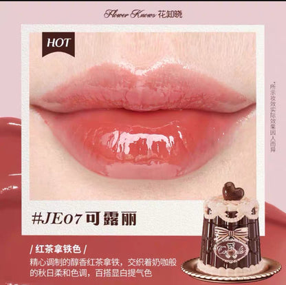 Flower knows sweetheart Bear series film -forming lip jelly