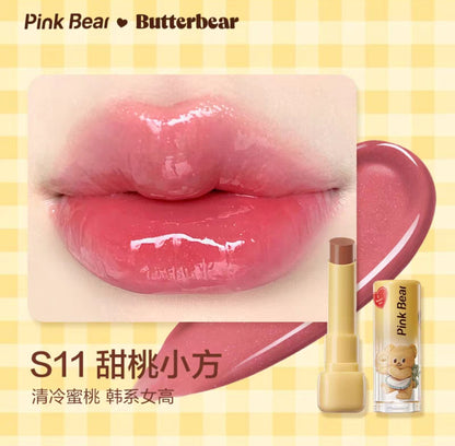 Pinkbear water essence mirror lip gloss